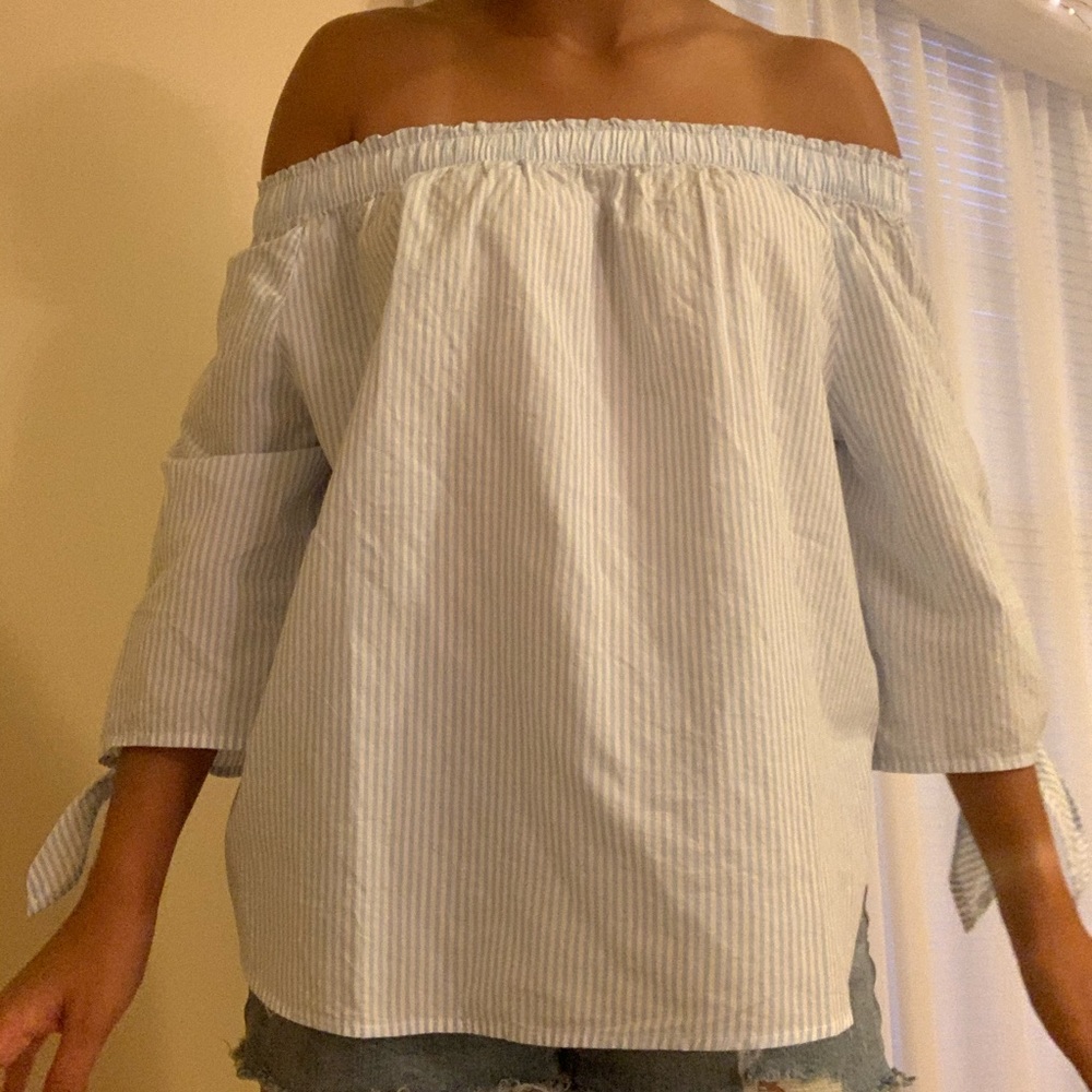 H&M off the shoulder top